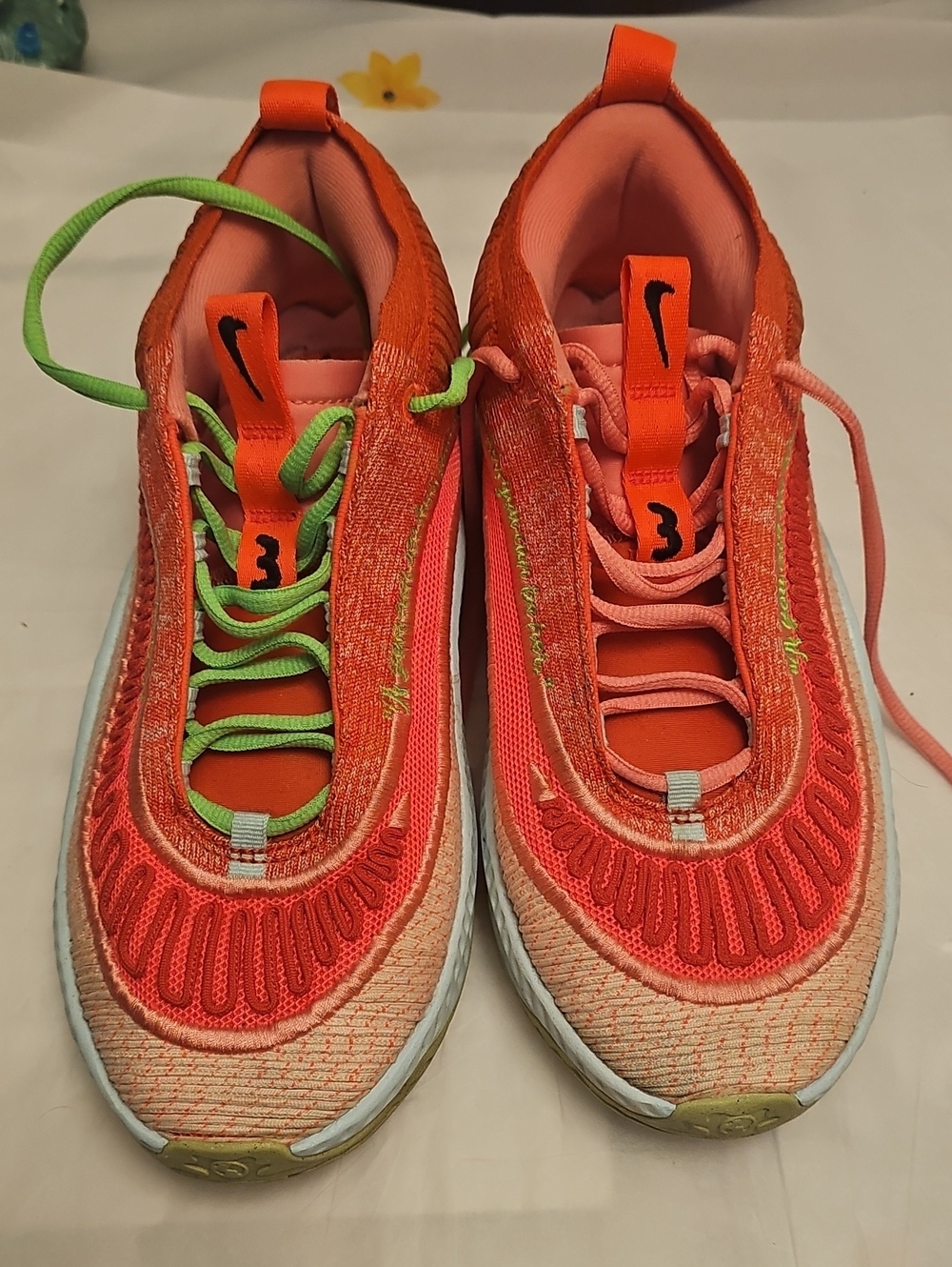 Nike Air Max 97 Unity Women's Orange & Green US 8